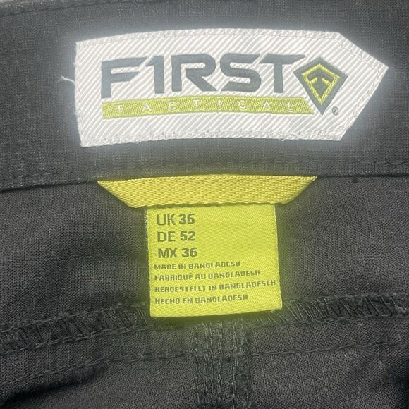 First Tactical V2 Pants Men’s‎ Altered To 34x26 Black Cargo Police Military - Picture 4 of 9